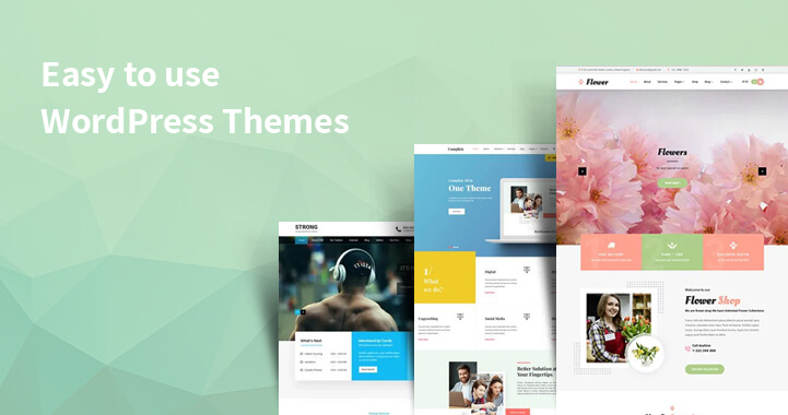Teme WordPress ușor de utilizat
