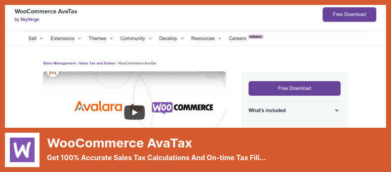 Плагин WooCommerce AvaTax — получите 100% точные расчеты налога с продаж и своевременную налоговую подачу