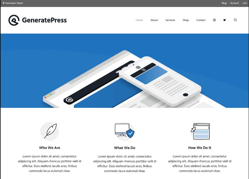 GeneratePress: temi per qualsiasi tipo di idea