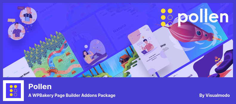 Pollen Plugin - Un pachet de suplimente WPBakery Page Builder