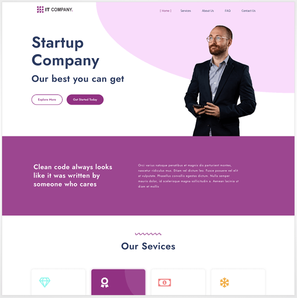 Cele mai bune 9 teme WordPress pentru compania IT 2022 1 Best WordPress Themes for IT Company