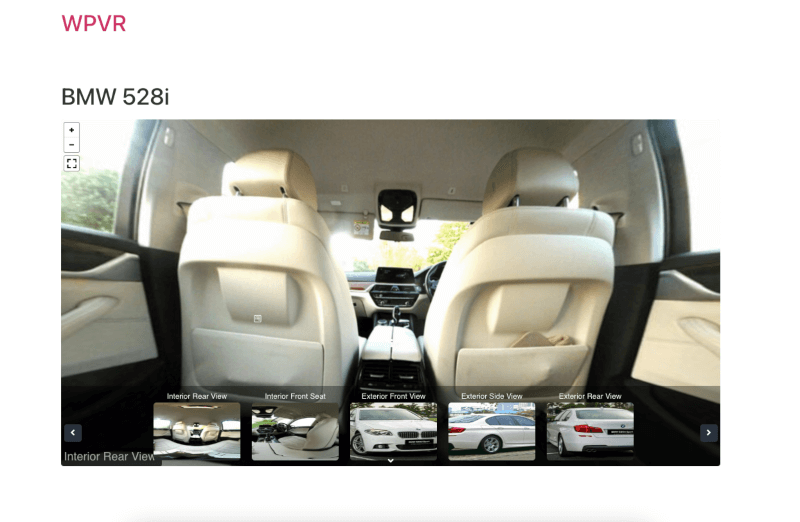 Galeria Panorama pe 360 Car View