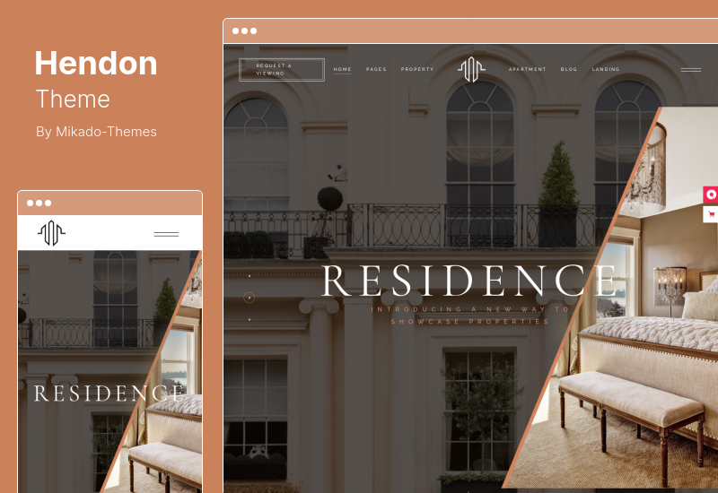 Hendon Teması - Tek Mülkiyetli WordPress Teması