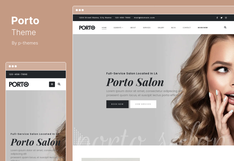 Porto Theme — многоцелевая тема WordPress и WooCommerce