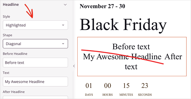 destaque-texto-animação-wordpress - SeedProd Highlighted text animation WordPress