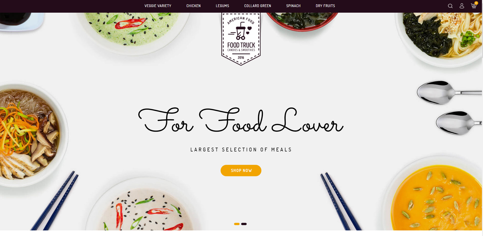Food Truck - Temas de Prestashop para restaurantes de comida