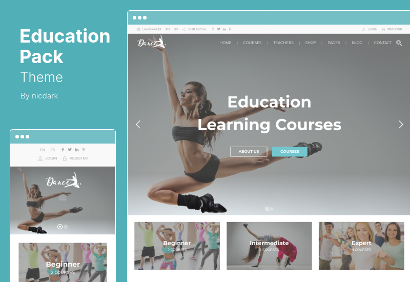 Tema Paket Pendidikan - Tema WordPress Pendidikan
