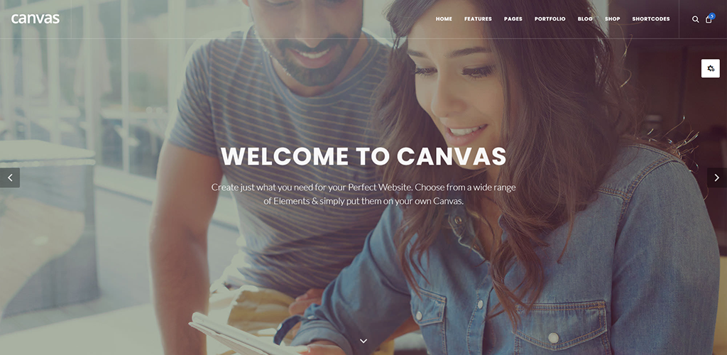 Cele mai bune teme HTML5: Canvas - Șablonul HTML5 multifuncțional