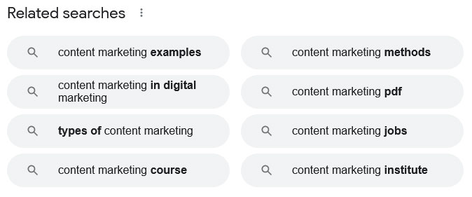 Google 관련 검색을 사용하여 순위 향상