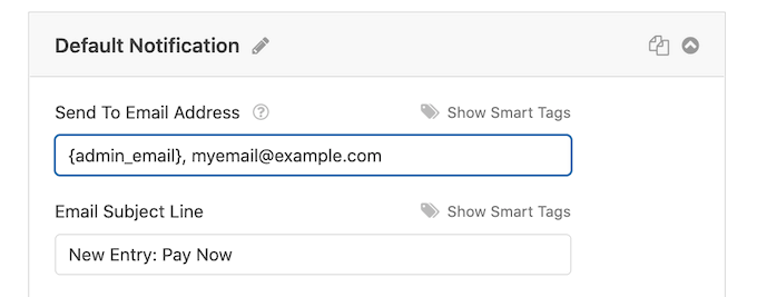 Creazione di notifiche e-mail Creating email notifications