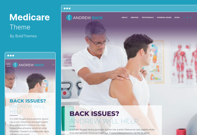 Medicare 主题 - 医生、医疗和保健 WordPress 主题