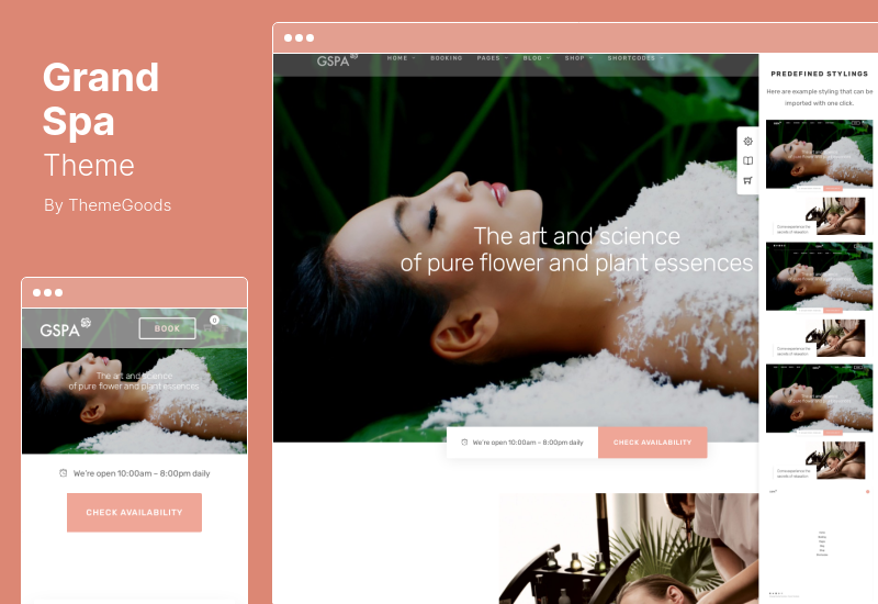 Grand Spa 主题 - 按摩沙龙 WordPress 主题