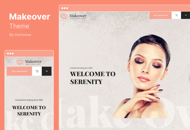 Makeover Theme - 水疗沙龙 WordPress 主题