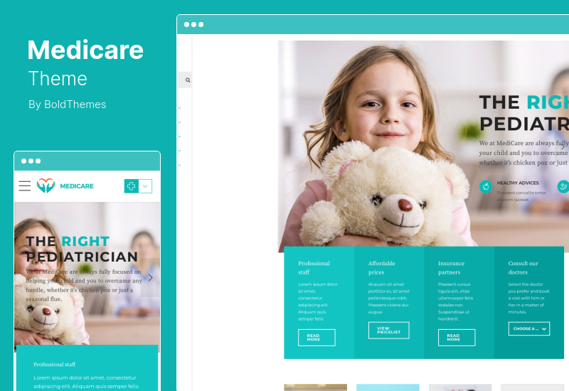 Medicare 主题 - 医生、医疗和保健 WordPress 主题