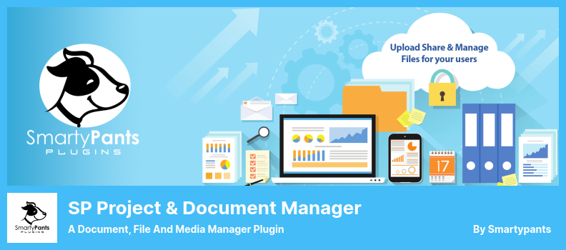 SP Project & Document Manager Plugin - 文档、文件和媒体管理器插件