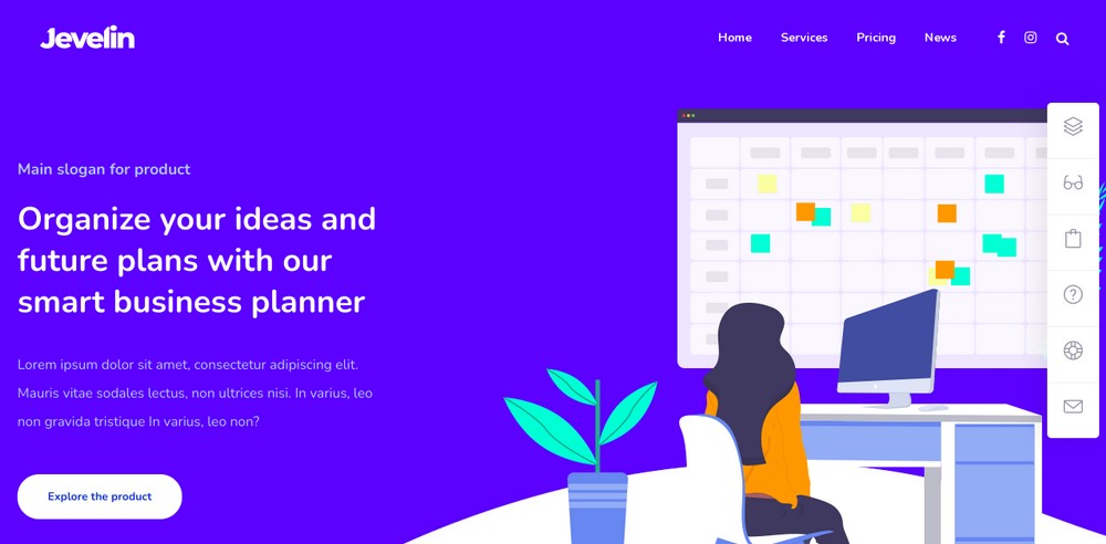 Jevelin WordPress 主题