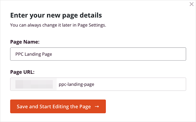 登陆页面名称 url-ppc - SeedProd ppc landing page name and url