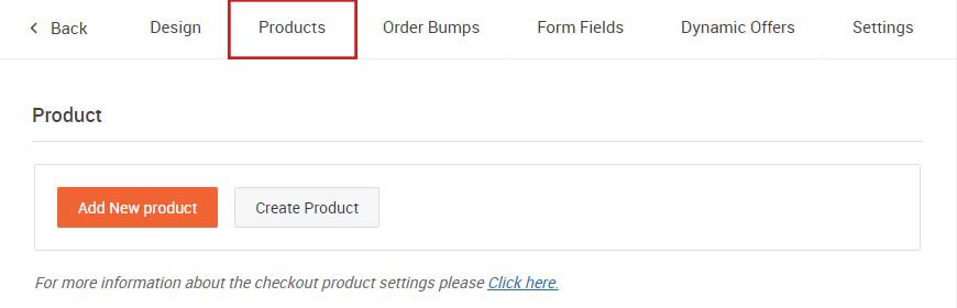 Collega il prodotto in CartFlows Checkout