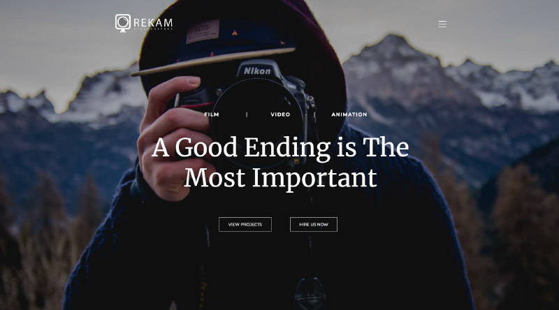 為您的網站提供 5+ 個很棒的視頻 WordPress 主題 5 5+ Awesome Videography WordPress Themes for Your Website 1