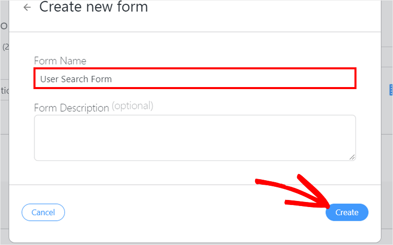 crear un nuevo formulario de búsqueda - IsItWP - Detector de temas de WordPress gratuito create new search form