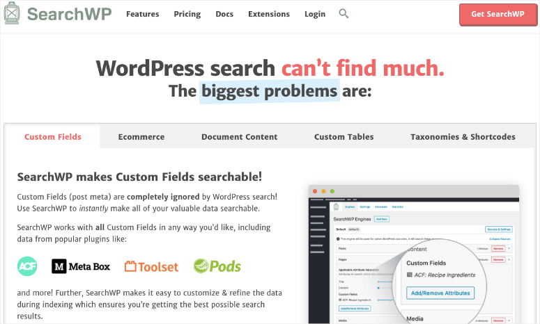 searchwp - IsItWP - Detector de temas de WordPress gratuito searchwp