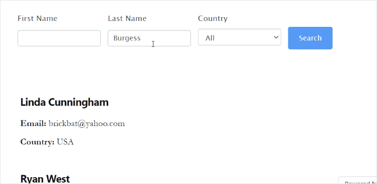 resultados de formulario de búsqueda personalizados - IsItWP - Detector de temas gratuito de WordPress custom search form results