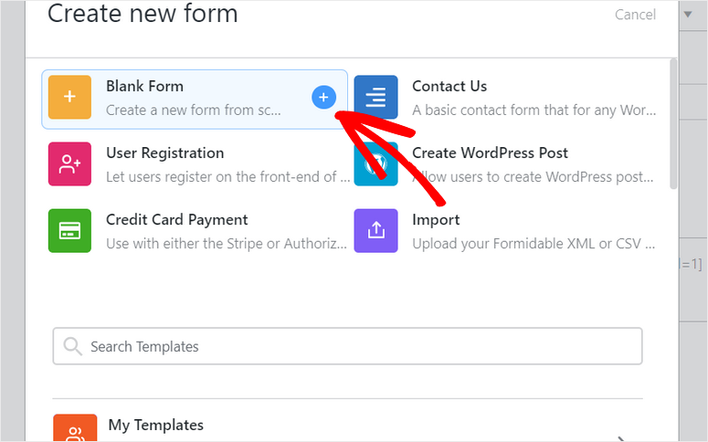 elige una plantilla de formularios formidables - IsItWP - Detector de temas de WordPress gratuito choose a template formidable forms