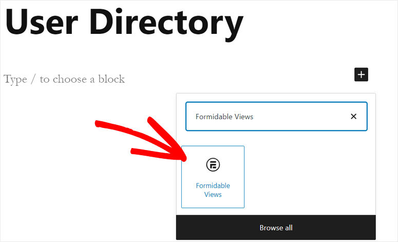 formidable bloque de vistas - IsItWP - Detector de temas de WordPress gratuito formidable views block