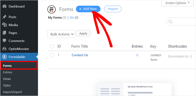 crear un nuevo formulario de datos de búsqueda - IsItWP - Detector de temas de WordPress gratuito create new search data form