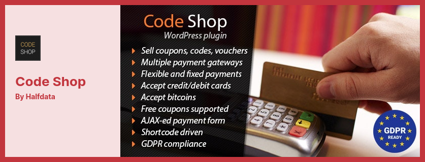 Code Shop 插件 - 一个强大的优惠券 WordPress 插件