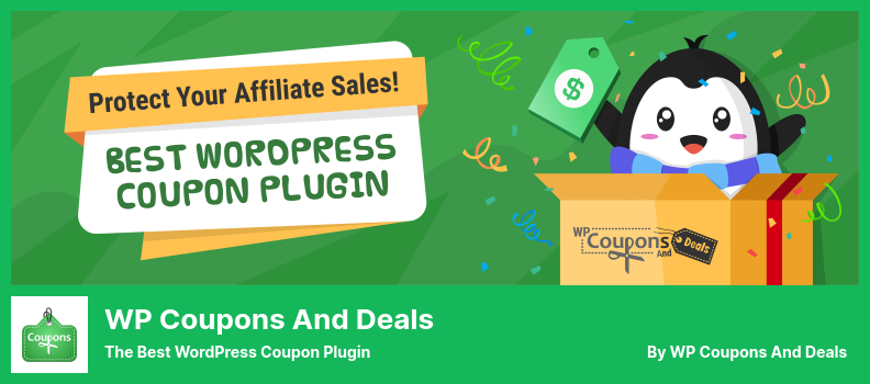 WP Coupons and Deals Plugin - 最好的 WordPress 优惠券插件