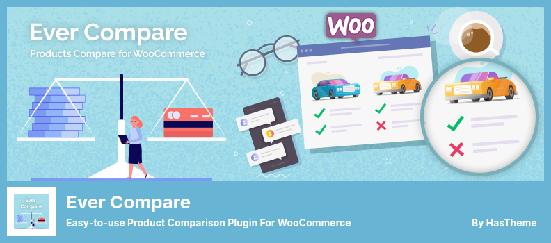 Ever Compare Plugin - WooCommerce の使いやすい製品比較プラグイン