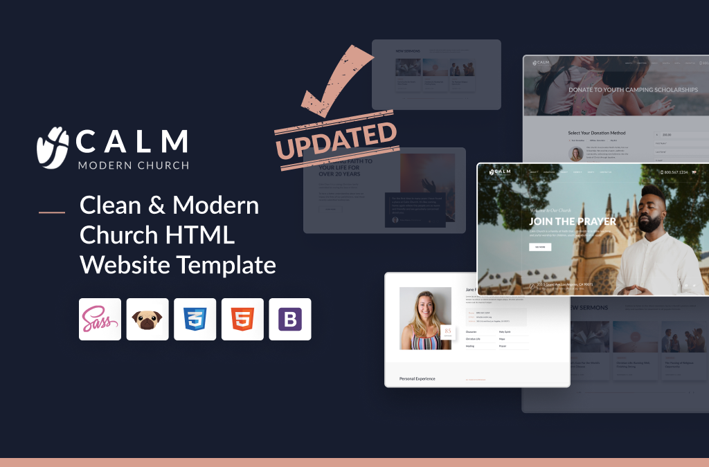 Calm-Modern-Church-HTML-сайт