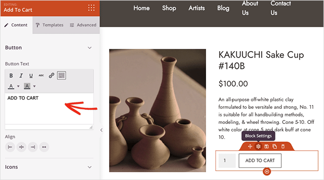 在 woocommerce 中自定義添加到購物車按鈕文本