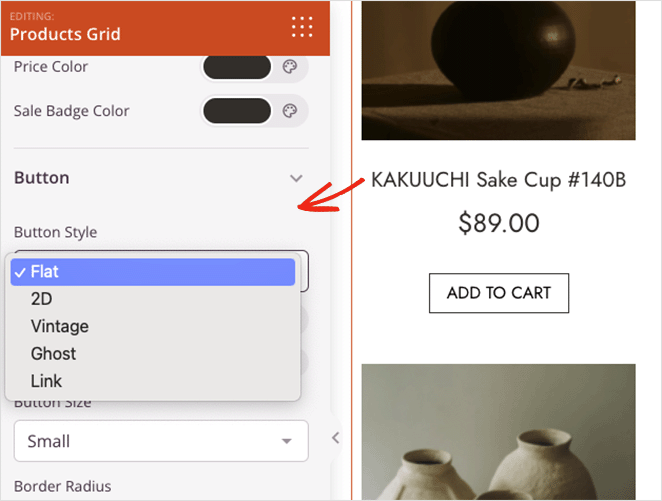 自定義添加到購物車按鈕 woocommerce 設置