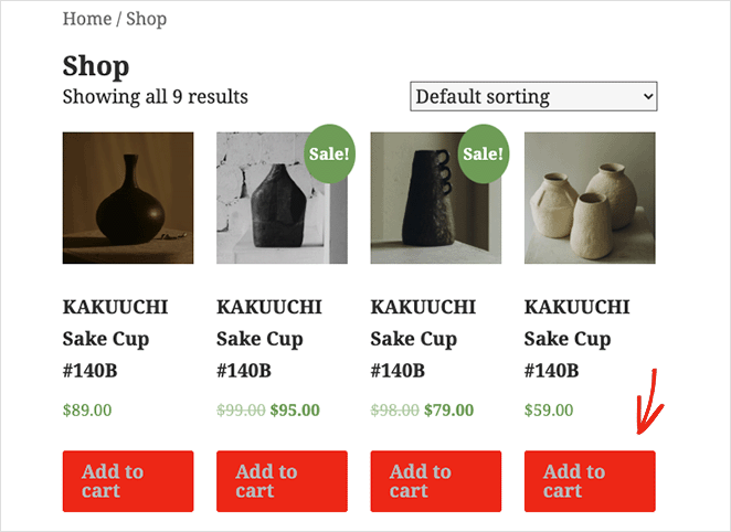 自定義 woocommerce 商店頁面添加到購物車按鈕顏色