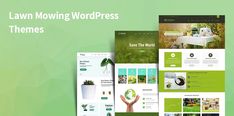 Temas WordPress para cortar grama