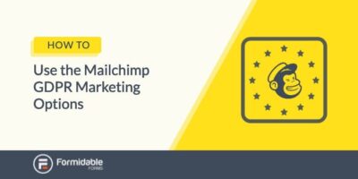 ตัวเลือกการตลาดของ Mailchimp GDPR
