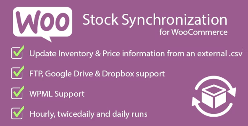 WooCommerce 的庫存同步