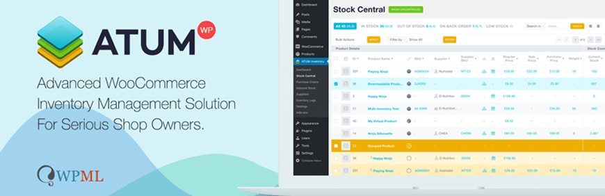 ATUM - WooCommerce 庫存管理插件