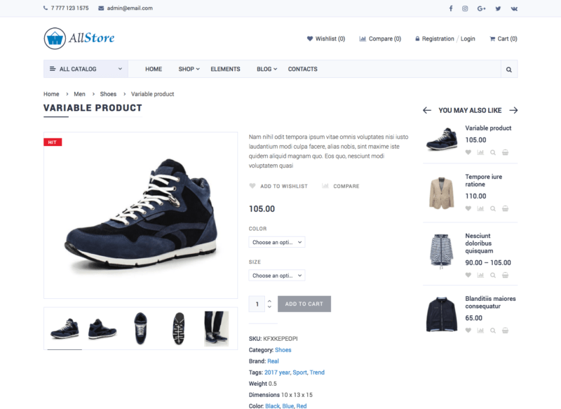Produkt Allstore