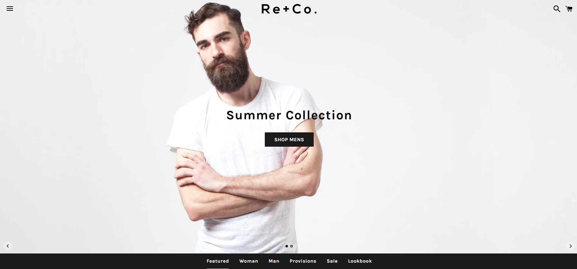 Boundless - darmowe motywy Shopify