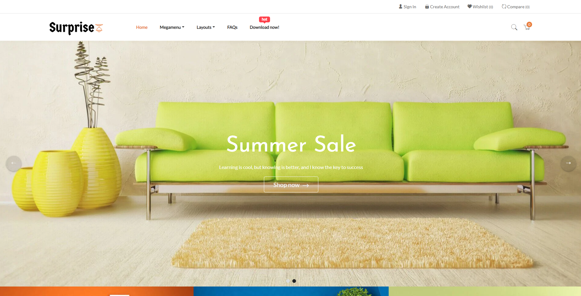Niespodzianka - darmowe motywy Shopify