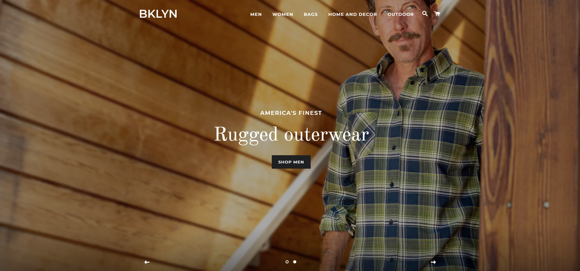 Brooklyn - darmowe motywy Shopify