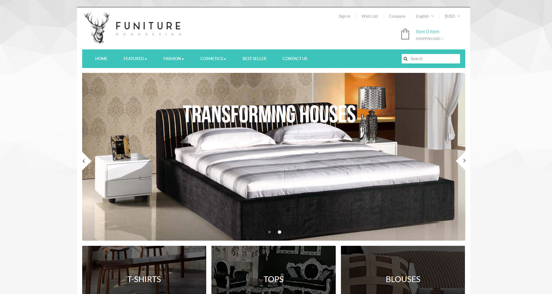 AP Furniture - Darmowe motywy PrestaShop