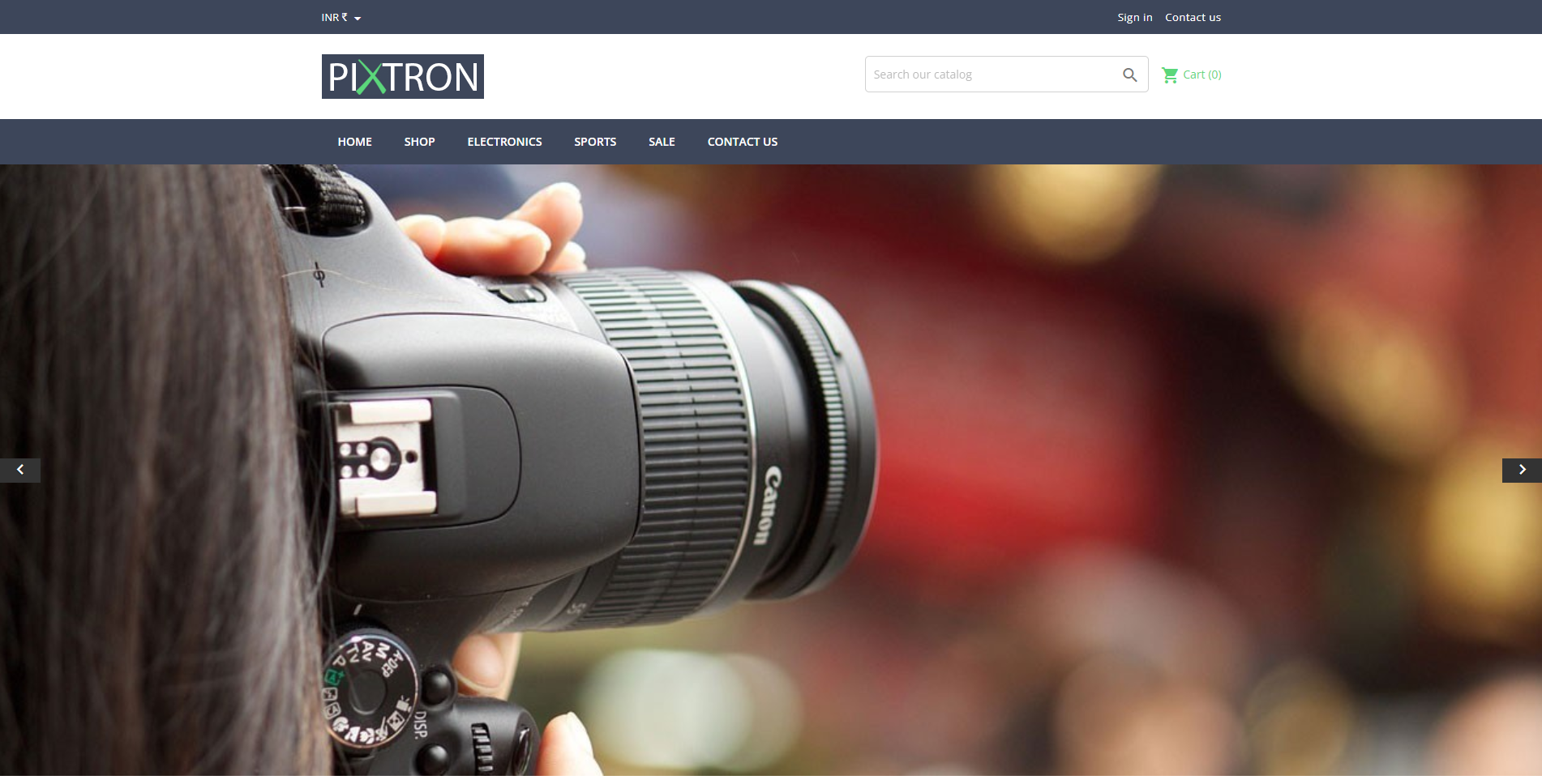 Pixtron - Darmowe motywy PrestaShop