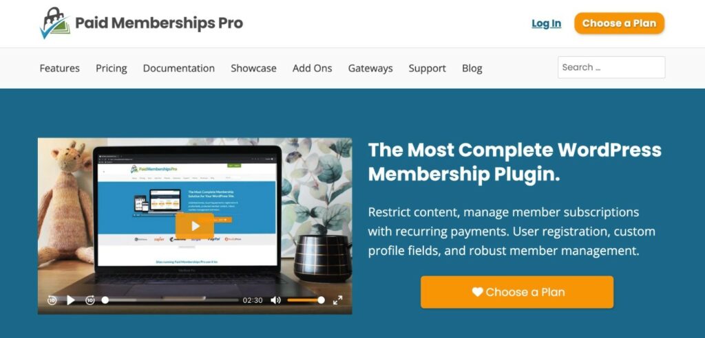 Plugin Pro Keanggotaan Berbayar.
