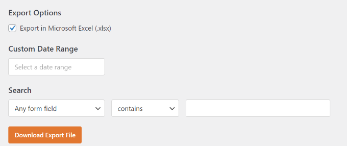 Скачать экспортный файл Download export file