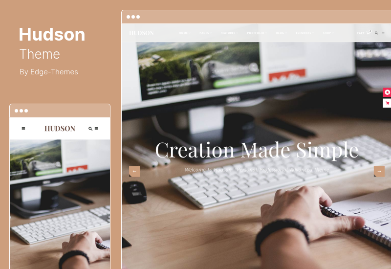 Hudson Theme — стильная бизнес-тема WordPress