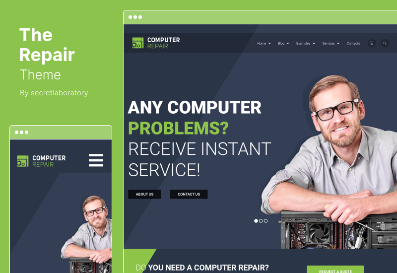 The Repair Theme - Computer- und elektronisches WordPress-Thema